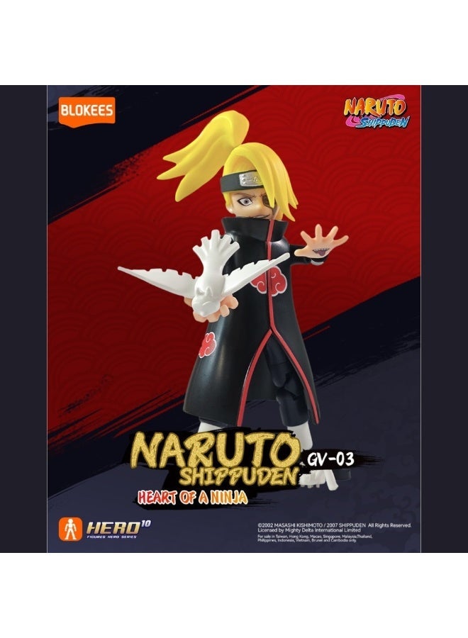 BLOKEES Naruto Shippuden Kurama Mode Building Figure – 9+ PCS Heart of a Ninja Model Kit | Collectible Anime Action Toy | Genuine Licensed Naruto Figure | Gift for Boys UAE - Image 4